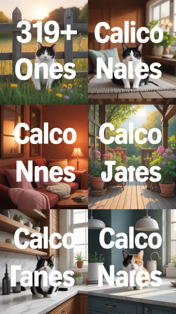 Calico Cat Names