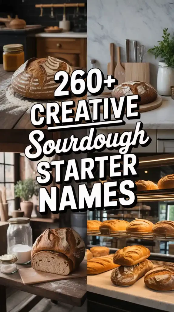 Creative Sourdough Starter Names