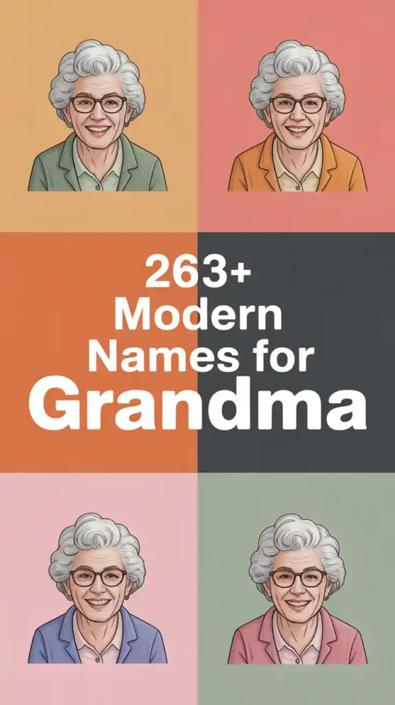 Cute, Funny & Modern Names for Grandma