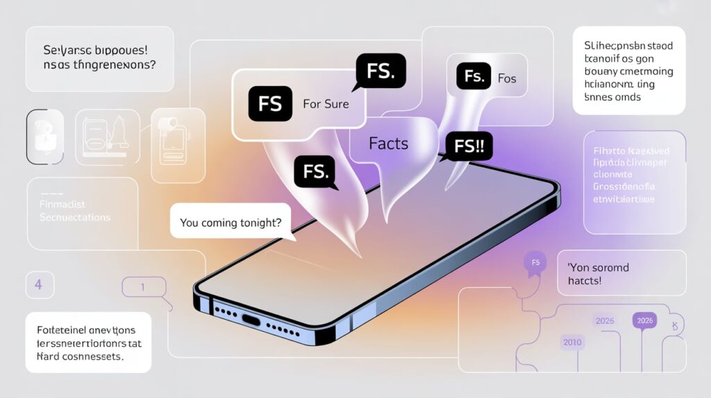 Examples of What Does FS Mean in Real Chats