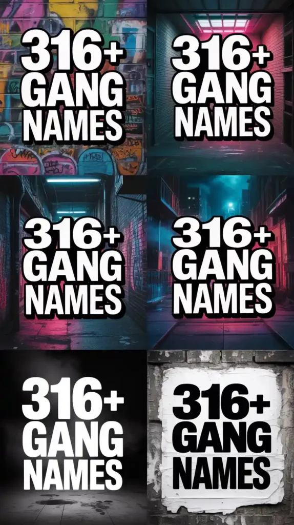 Gang Names