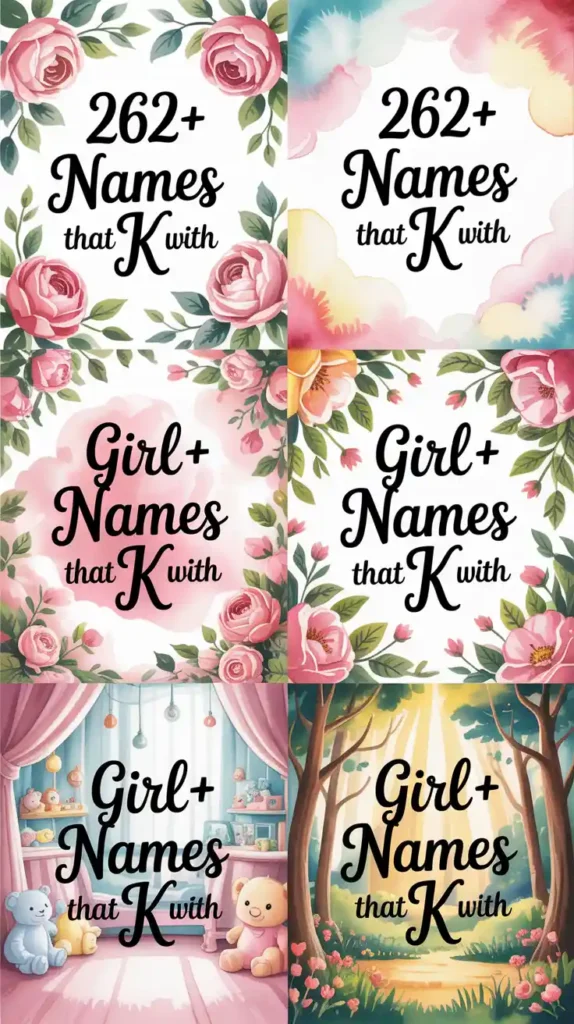 Girl Names That Start With K