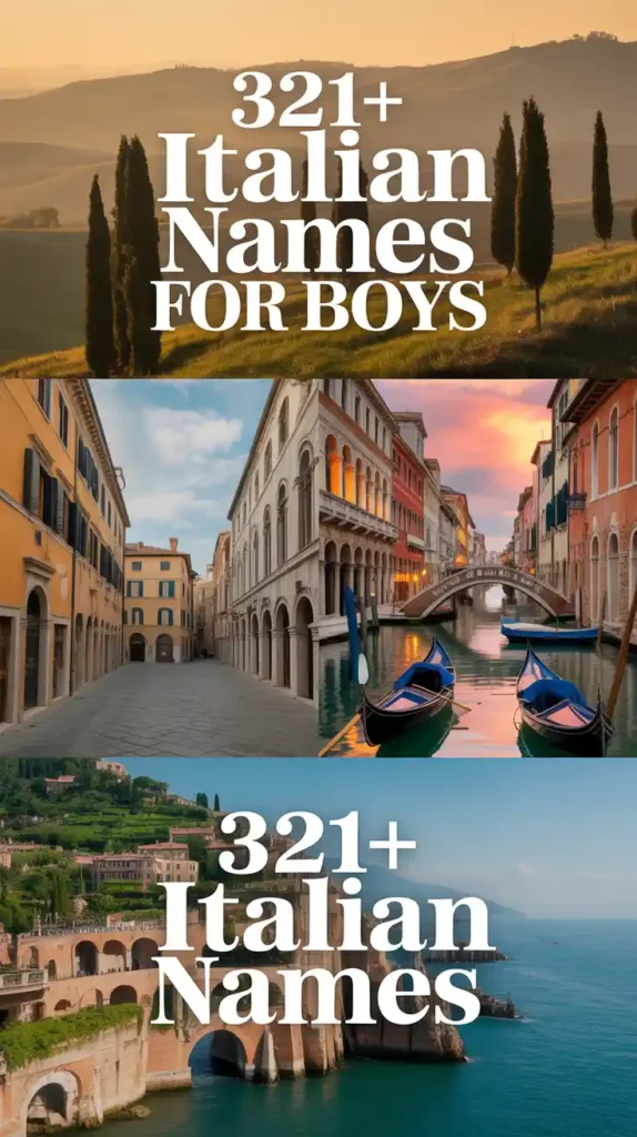 Italian Names for Boys