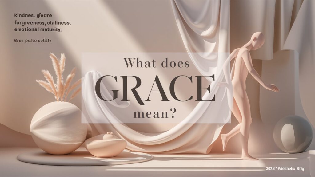 Modern Usage of “What Does Grace Mean”