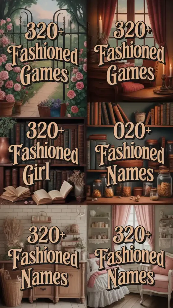 Old Fashioned Girl Names