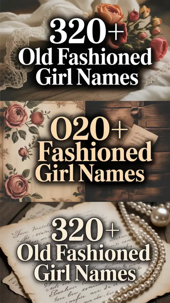 Old Fashioned Girl Names