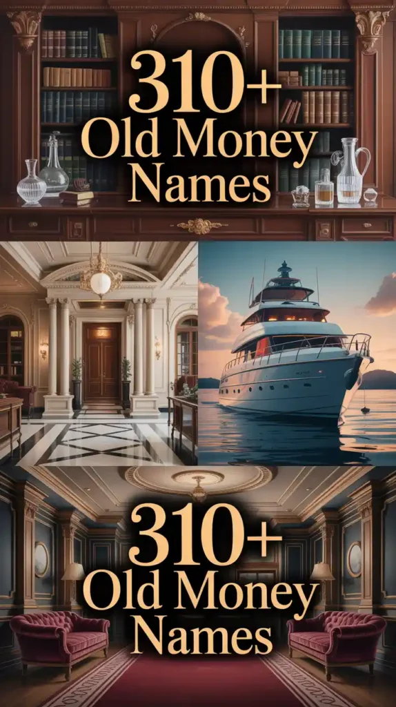Old Money Names
