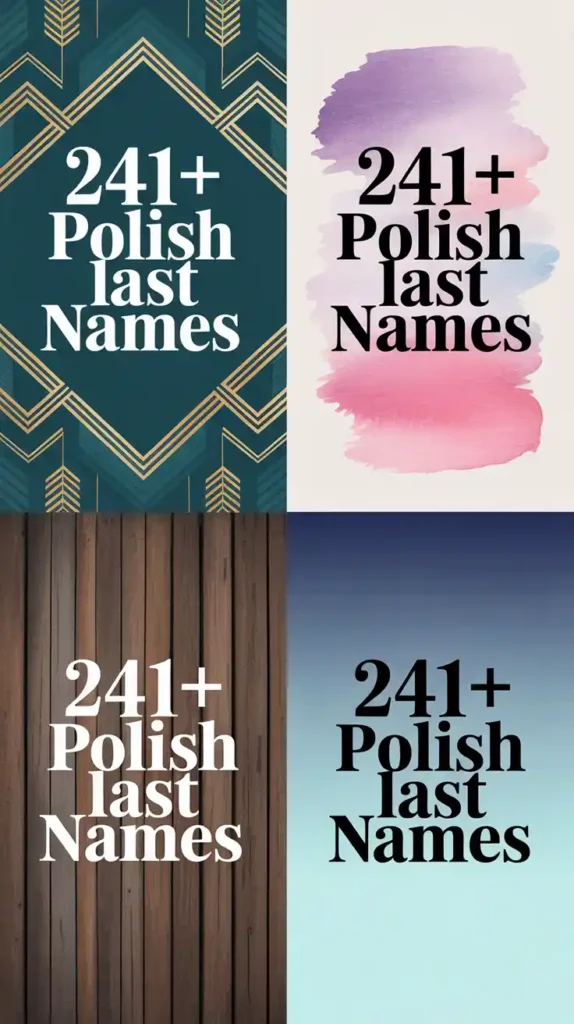 Polish Last Names