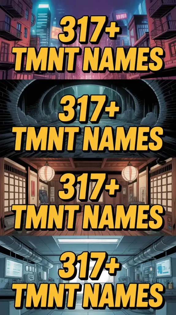 TMNT Names