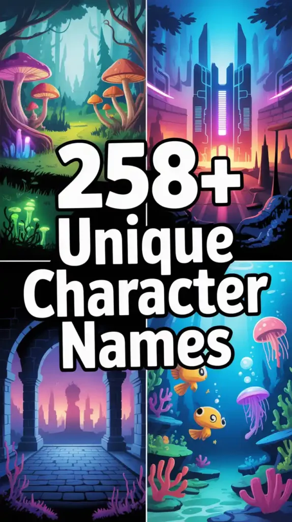 Unique Character Names