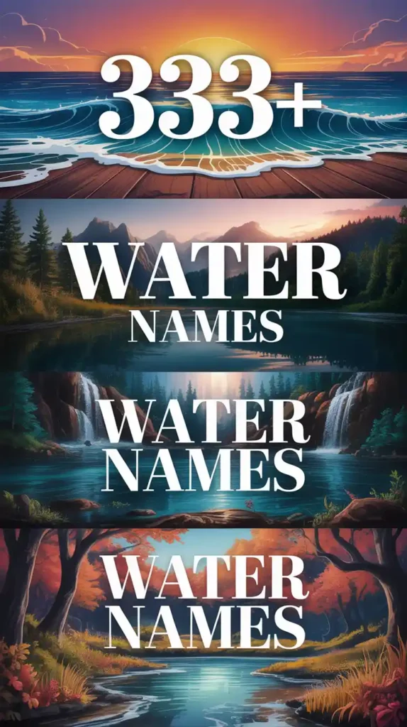 Water Names