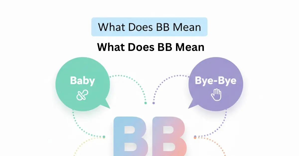 What Does BB Mean