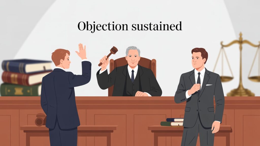 What Does Sustained Mean in Court