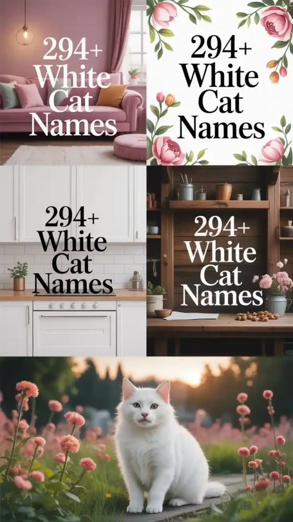 White Cat Names