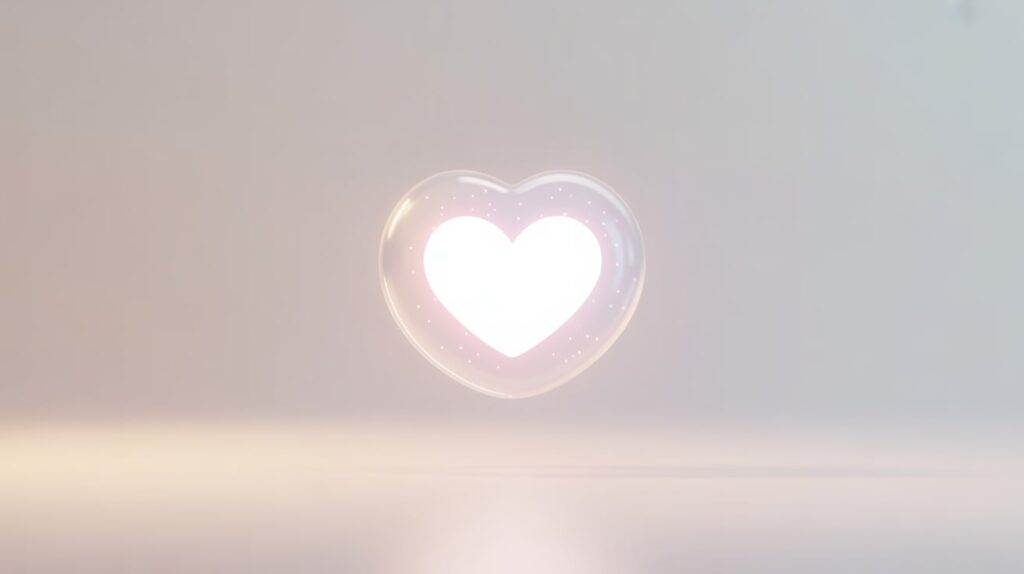 meaning of a white heart