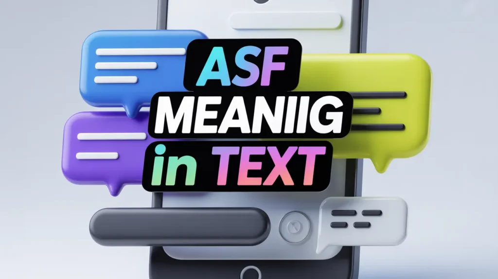 ASF Meaning in Text