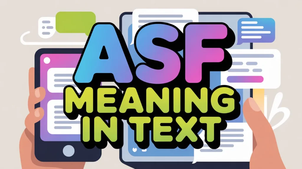 ASF Meaning in Text
