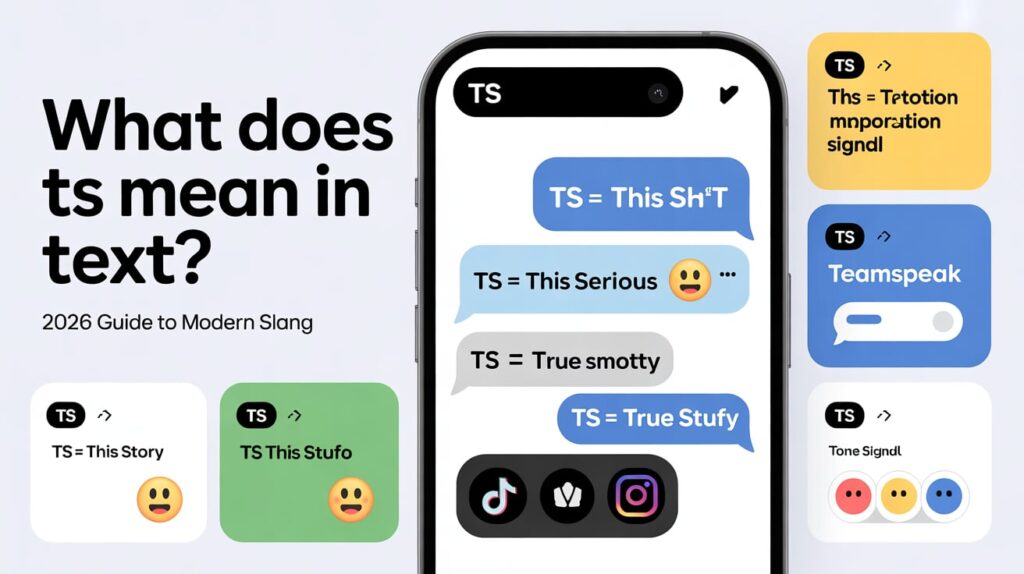 Modern Usage of What Does TS Mean in Text