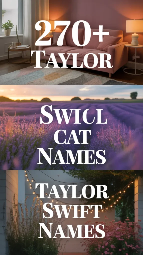 Taylor Swift Cat Names