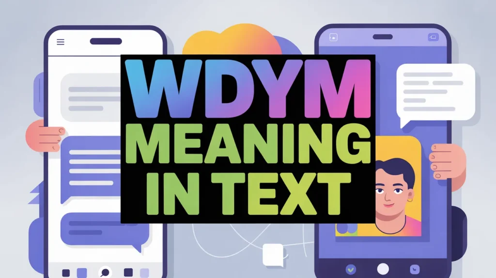 WDYM Meaning in Text