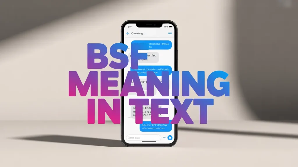 BSF Meaning in Text