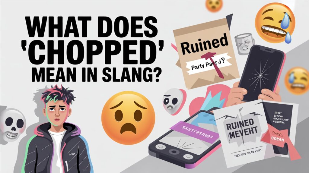 chopped slang