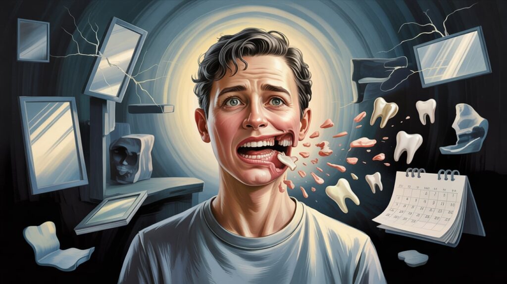 dream about teeth falling out