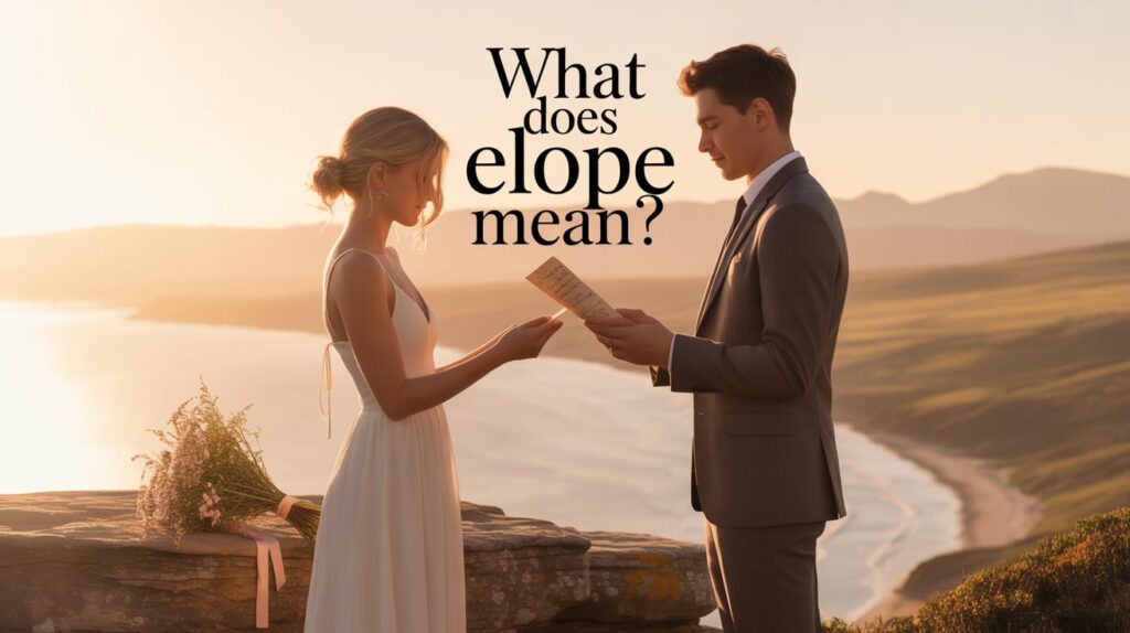elope meaning