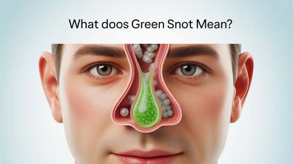 green snot meaning