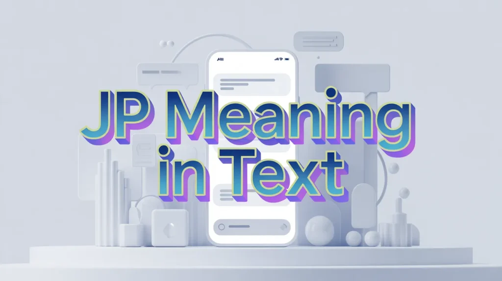 jp meaning