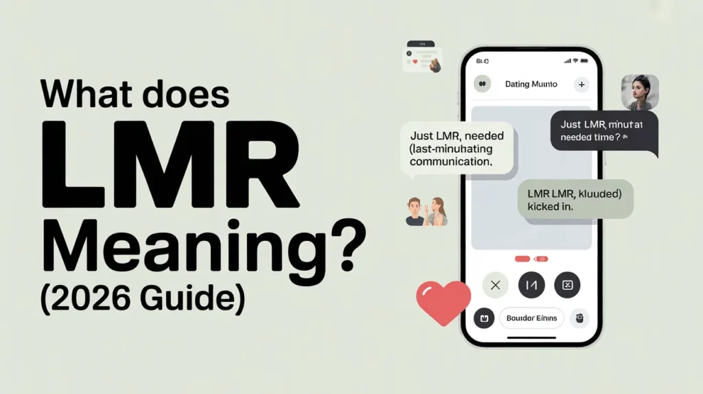 lmr meaning text