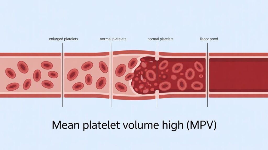 mean platelet volume high