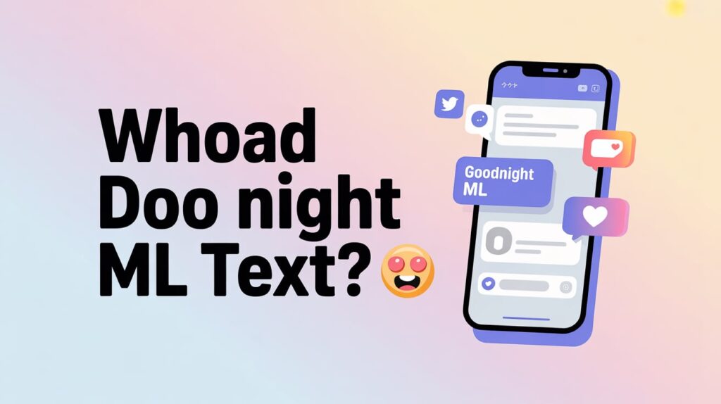 ml meaning in relationship