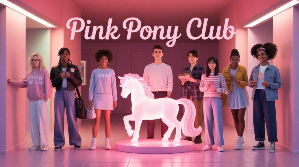 pink pony club meaning