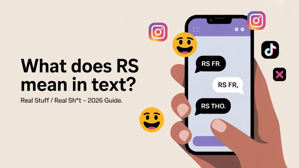 rs meaning text