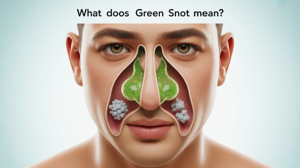 snot color meaning