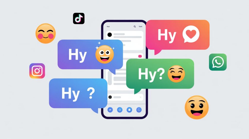 what do hy mean in text