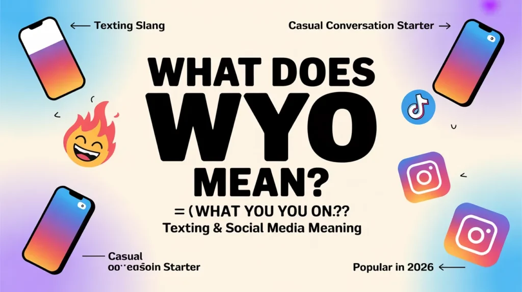 what does it mean when someone says wyo