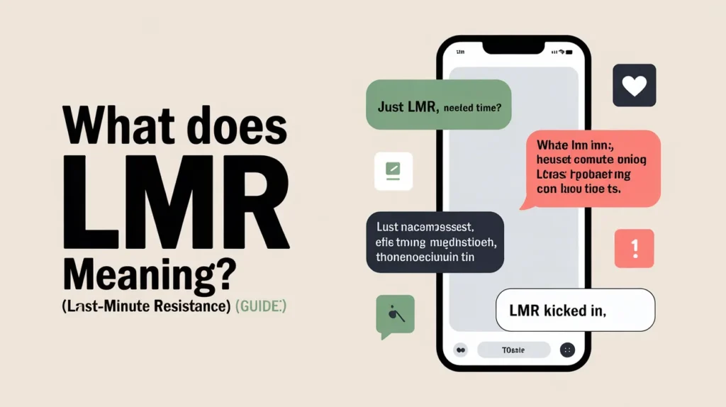 what does lmr mean
