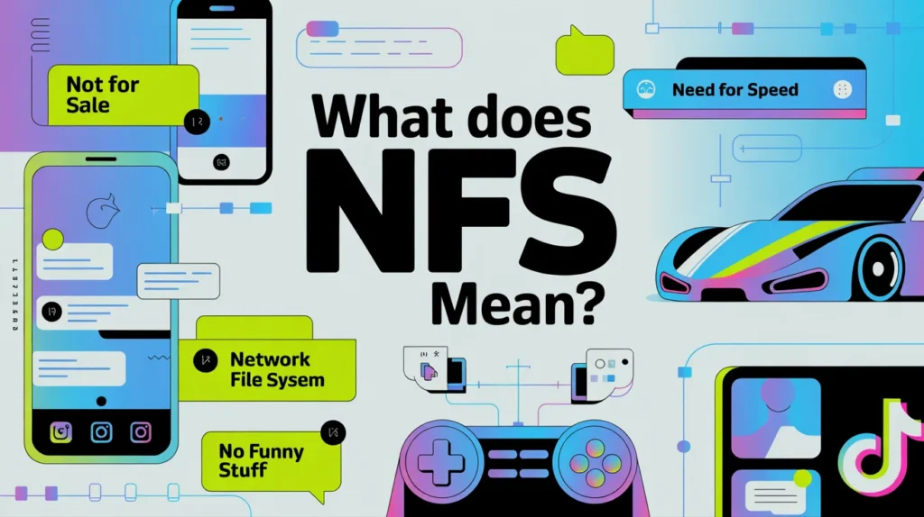 what does nfs mean in text