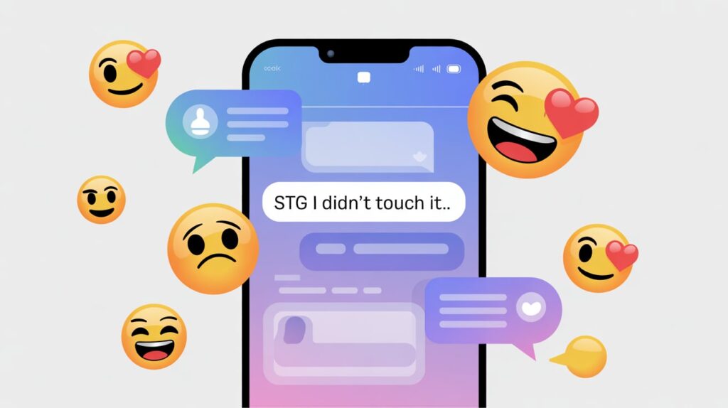 what does stg mean on snapchat