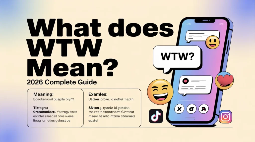what does wtw mean in text