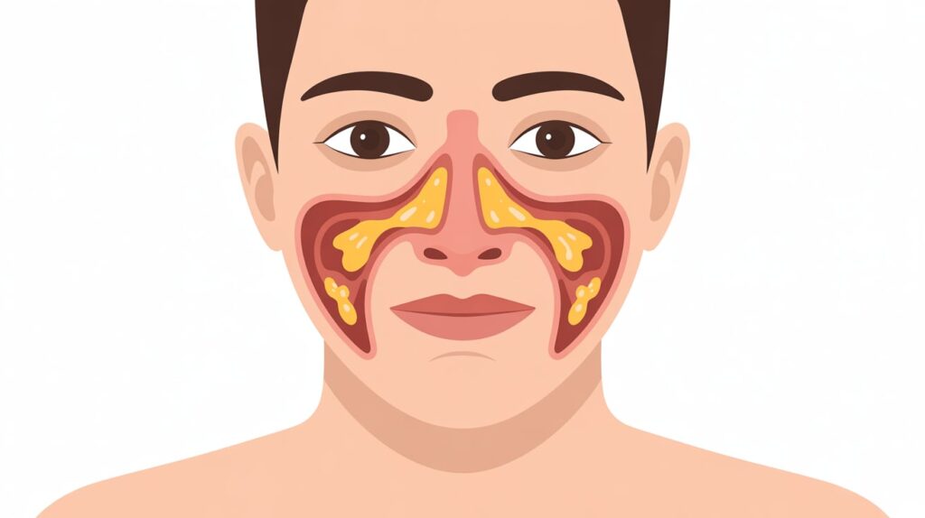 what does yellow phlegm mean