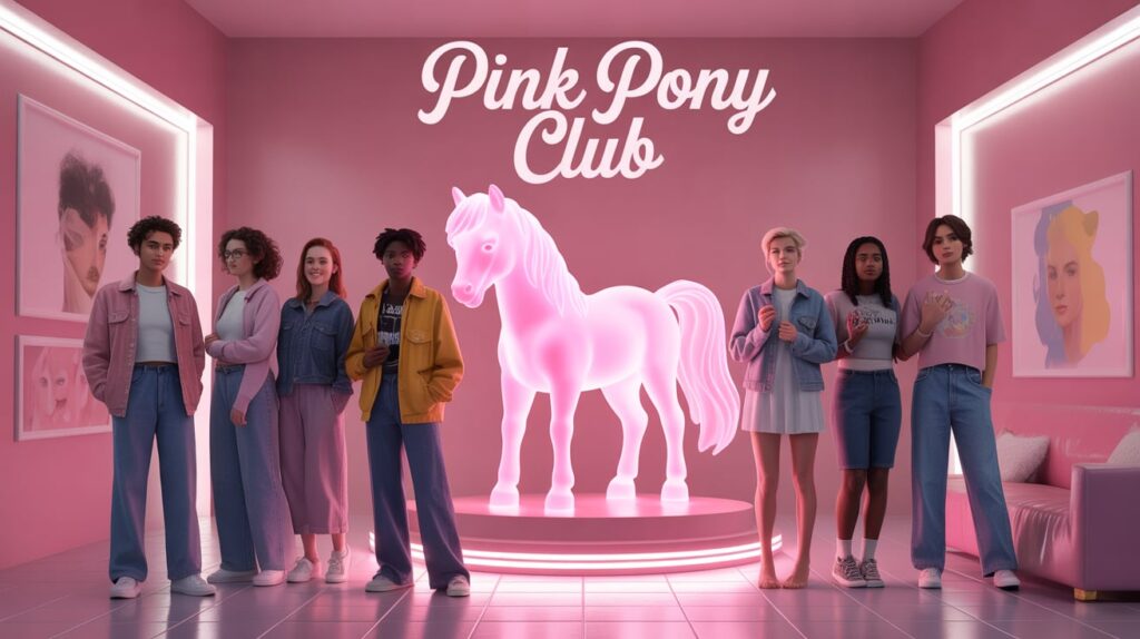 what is pink pony club about
