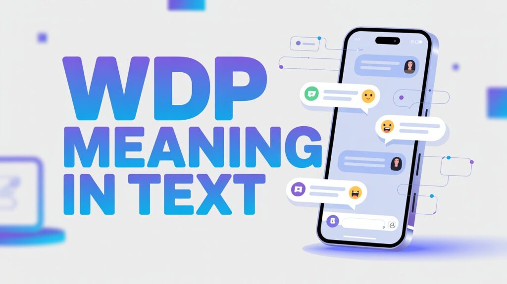 What Does “WDP Meaning in Text” Mean