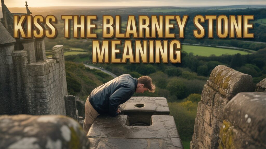 KISS THE BLARNEY STONE MEANING VS CHARISMA