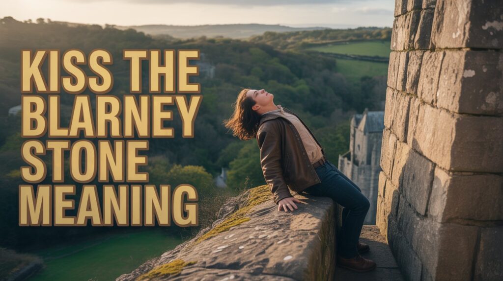 KISS THE BLARNEY STONE MEANING WORLDWIDE