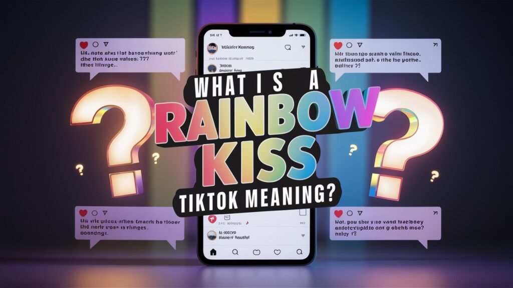 What is a rainbow kiss TikTok meaning in simple words